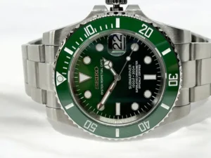 Front view - Seiko Sub Mod Hulk meets Starbucks - A Seiko Modding by Custom Watch Mod